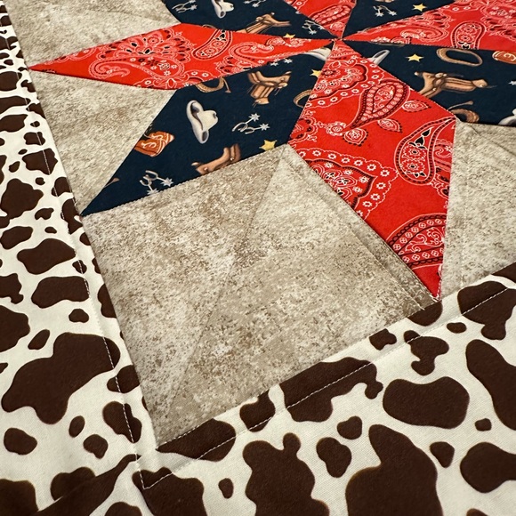 Handmade Quilt by Von of Vondanwearhaus Baby Quilt - Picture 3 of 13